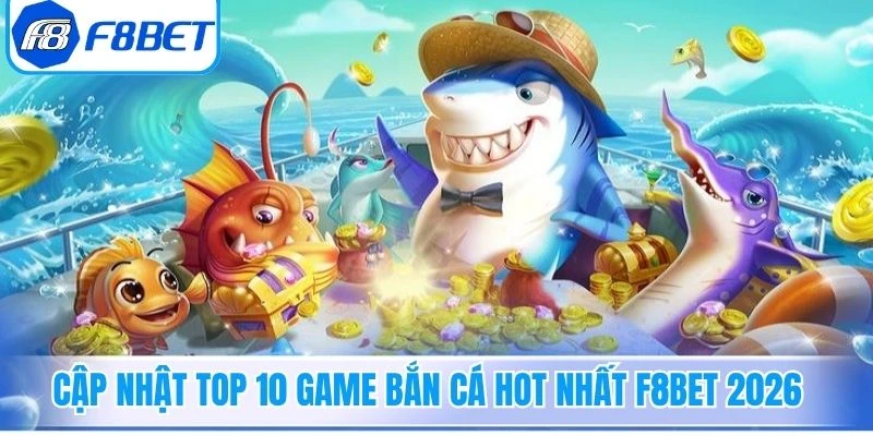 Cập nhật top 10 game Bắn Cá hot nhất F8Bet 2026