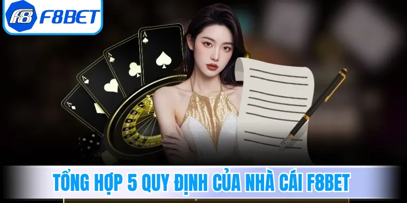 Tổng hợp 5 quy định của nhà cái F8bet